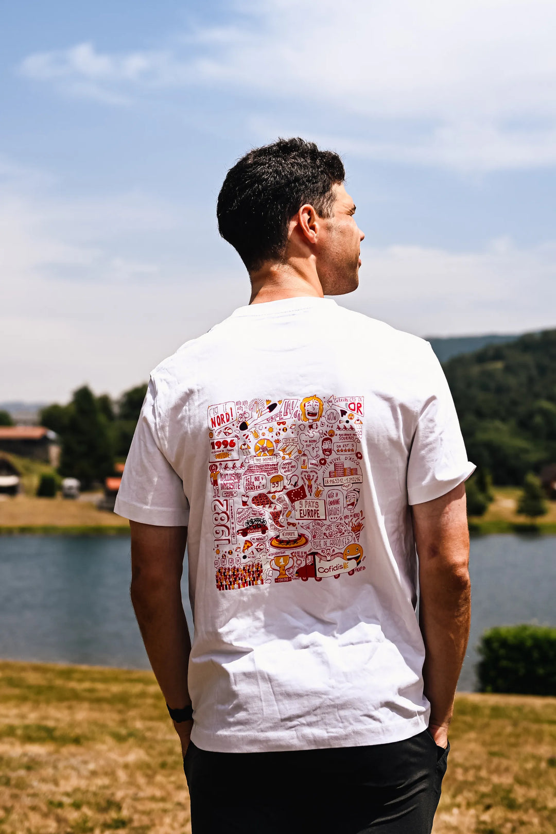 T-shirt Collector Doodle 2026 - Team COFIDIS