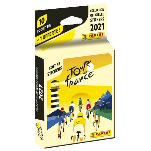 Tour de France 2021 - Eco-blister de 10 pochettes + 1 Offerte