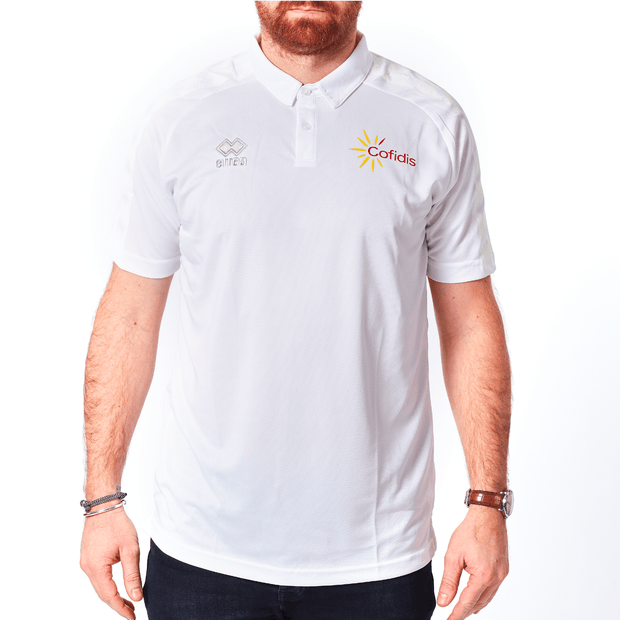Polo manches courtes Shedir Blanc