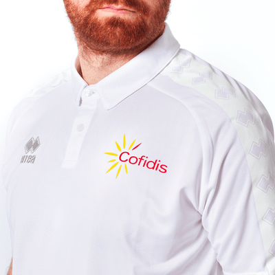 Polo manches courtes Shedir Blanc
